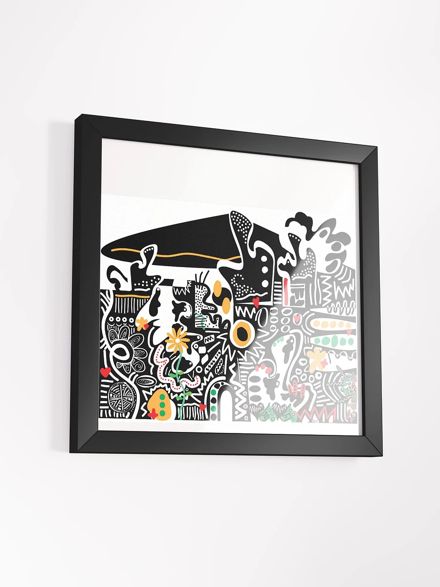 This Print Pays Rent Framed product image (3)