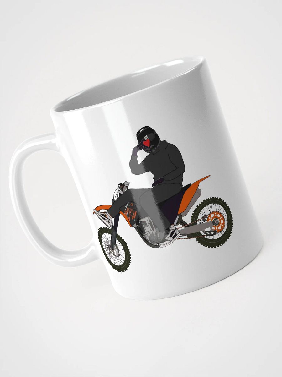 Heart-hand on Bike Mug product image (1)