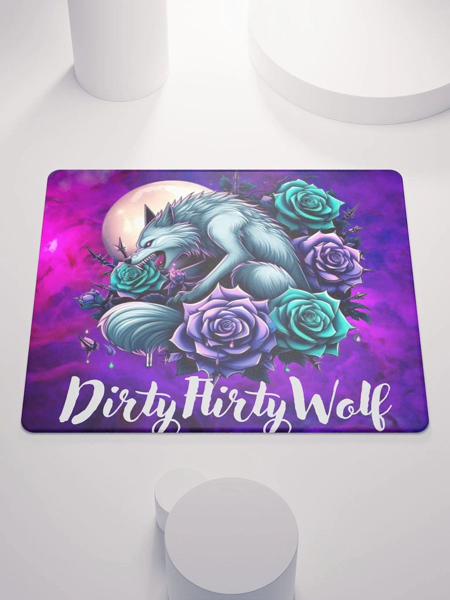 Mystical Wolf Protector Gaming Mouse Pad product image (1)