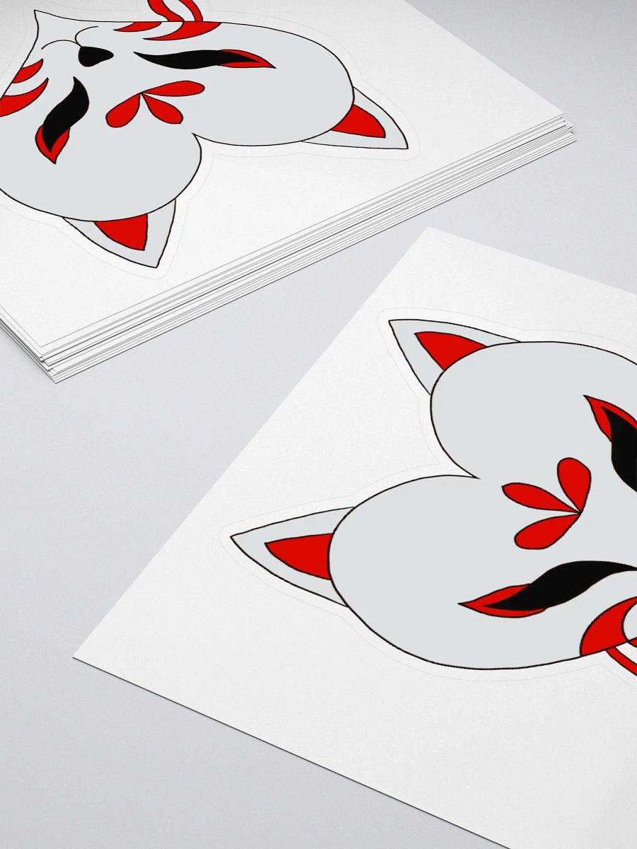 Kitsune Heart Sticker product image (12)