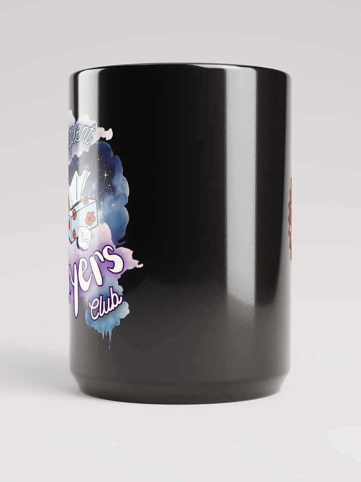 FREQUENT CRYERS CLUB black glossy mug product image (2)