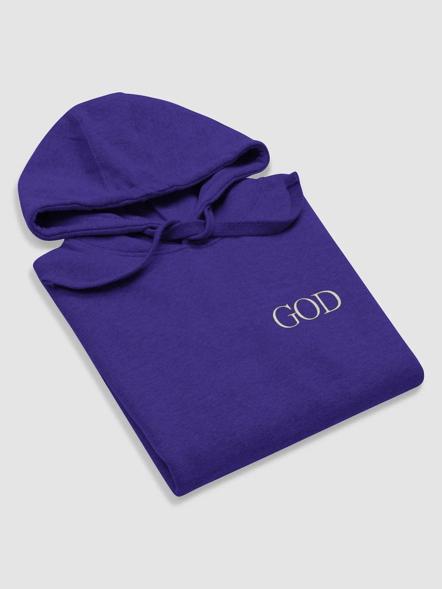 Good Vs Evil - God's In My Heart - Cotton Heritage Unisex Premium Hoodie product image (5)
