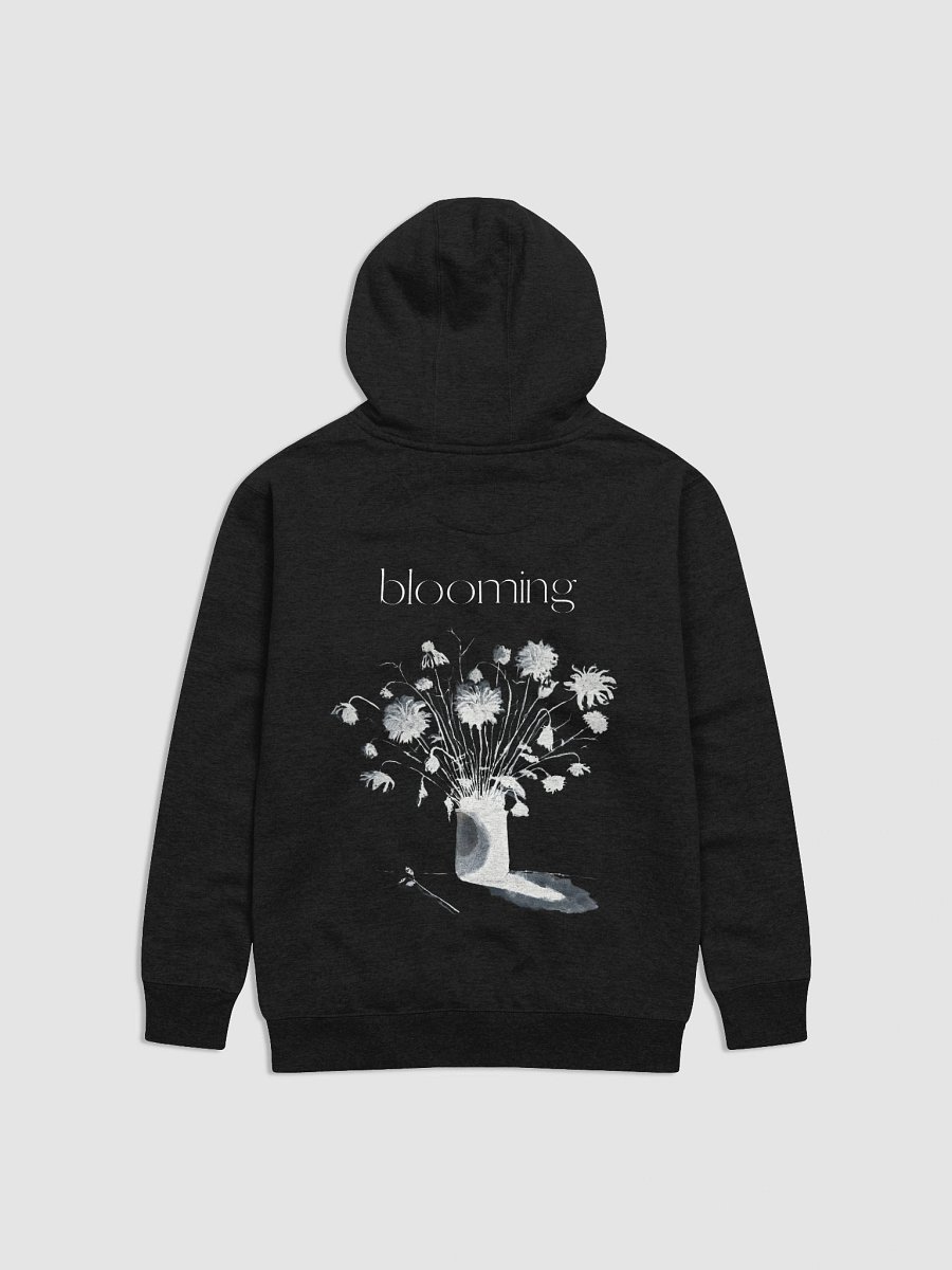 'blooming' inverted hoodie product image (2)
