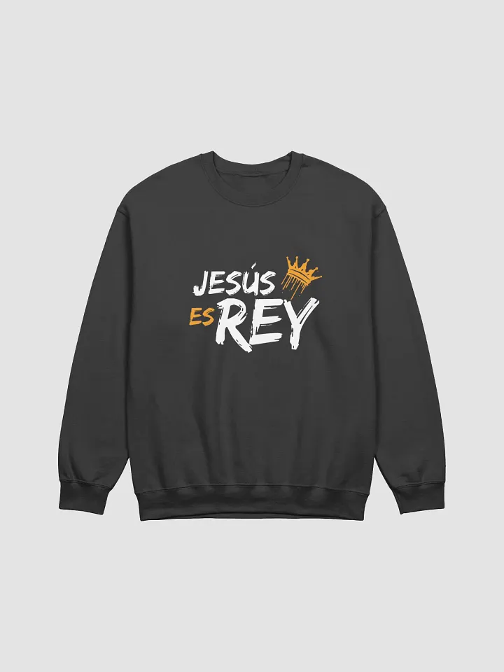 Sudadera Unisex Cuello Redondo | Jesús es Rey product image (1)