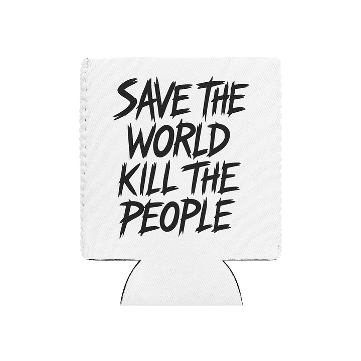 Lethargic (V1) "Save the World" Coozie product image (1)