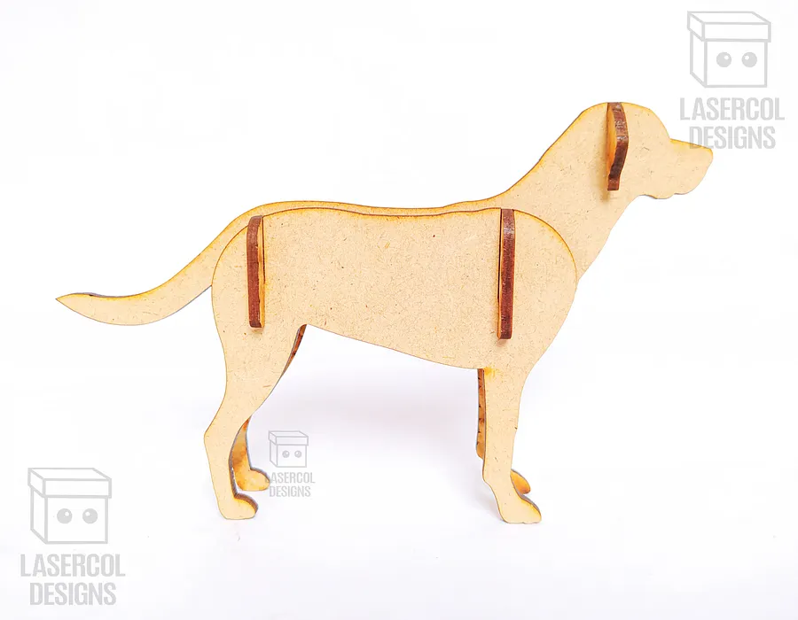 Dogs 3d Puzzle (3 Sizes) Set 1 - Laser Cut Files product image (8)