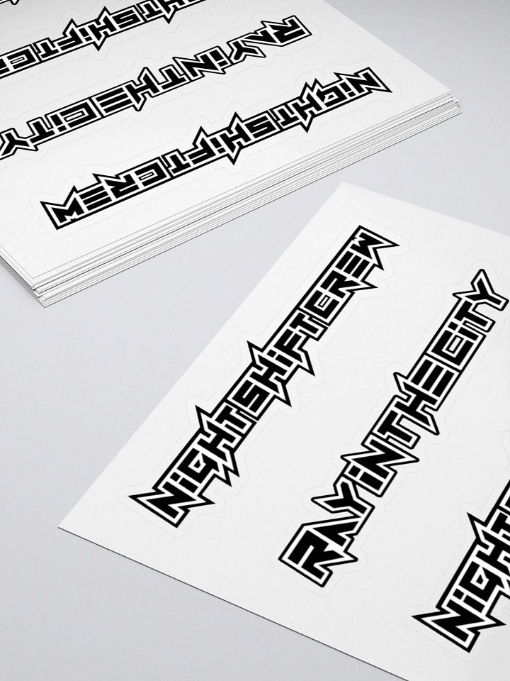 NightShiftCrew & RayInTheCity Stickers product image (1)