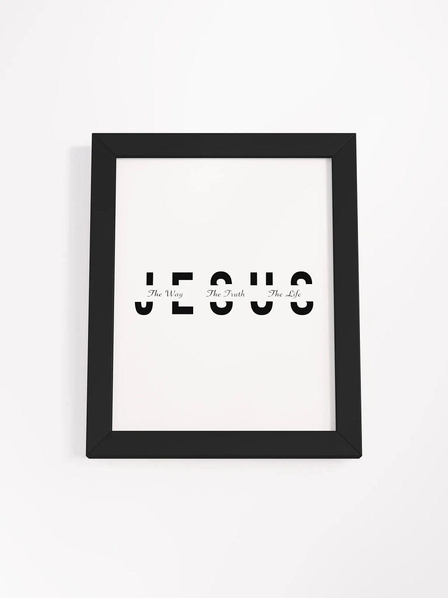 Wood Framed Matte Poster product image (1)