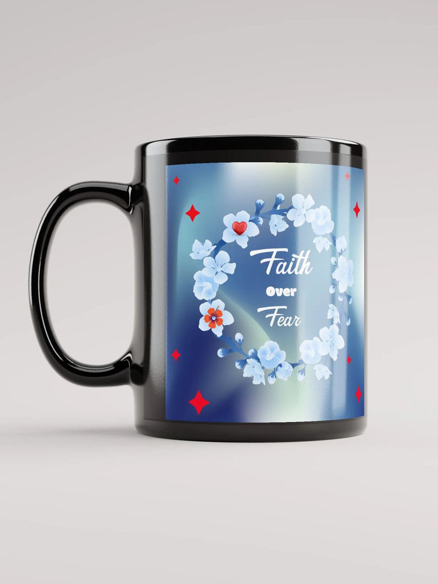 Faithful Blooms Mug Ceramic Coffee Mug with Handles. Reusable Drinkware for Home Office, Stylish Summer Gifts product image (12)