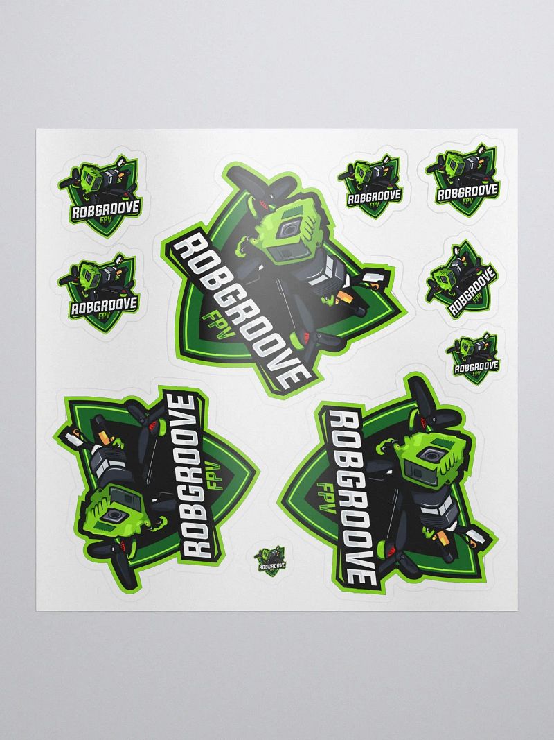 RobGrooveFPV Sticker Pack
