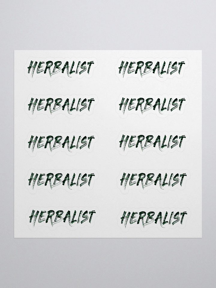 Herbalist Kiss-Cut Stickers product image (1)