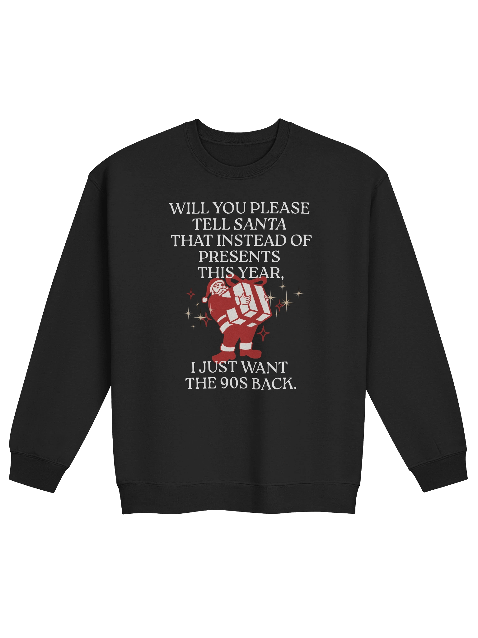 Dear Santa Sweatshirt (Black) product image (1)