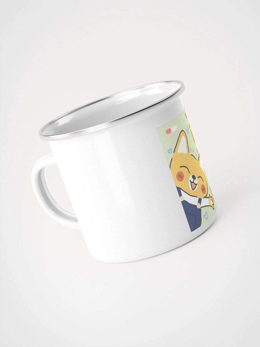 PROTECT EDDIE!!! Enamel Mug product image (4)