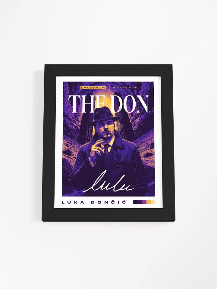 The Don: Luka Dončić Mafia Edition Poster product image (4)