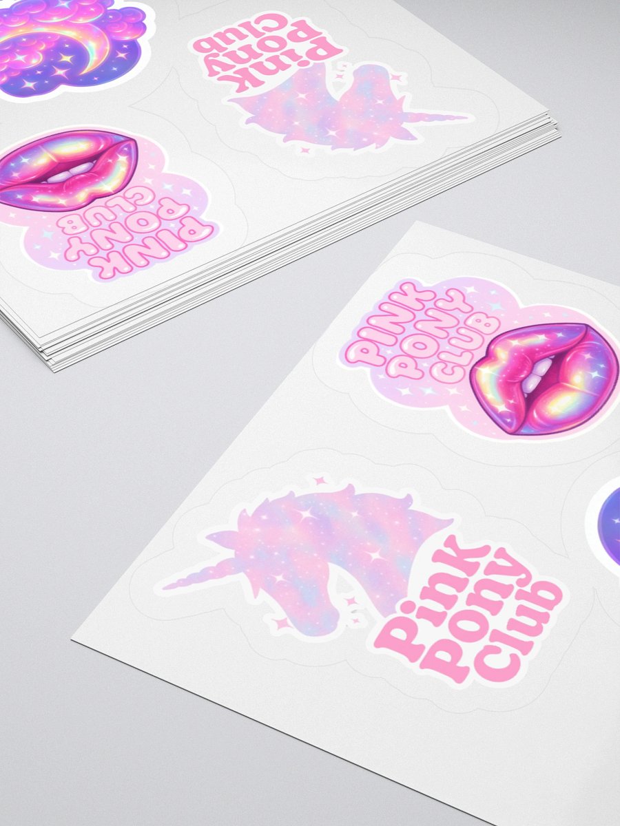Cosmic Kiss Cut Sticker Set product image (10)