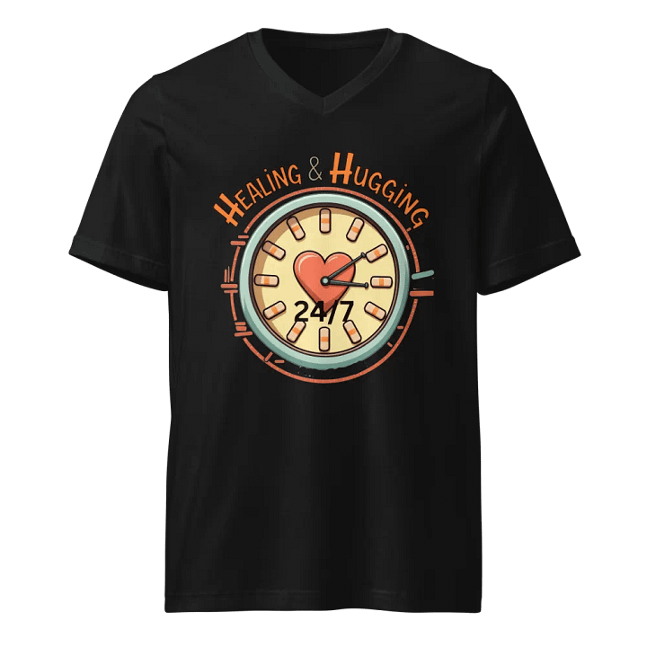 Healing Hearts 24/7 V-Neck Tee product image (1)