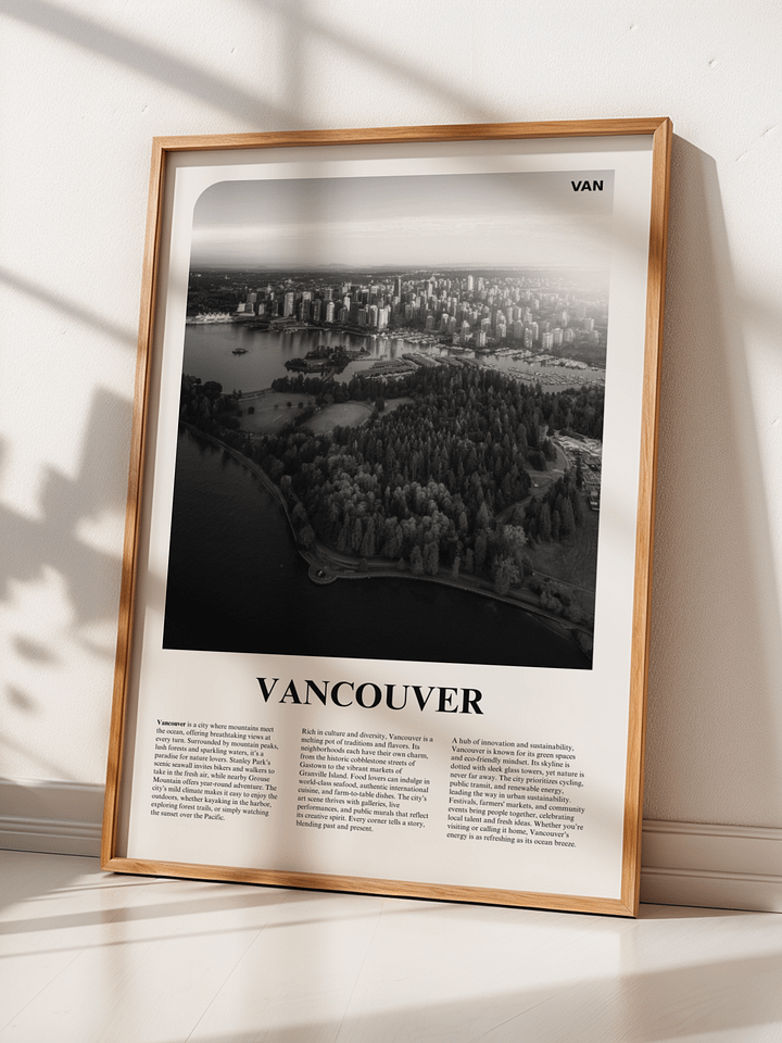 Vancouver 01 Newspaper Poster product image (2)