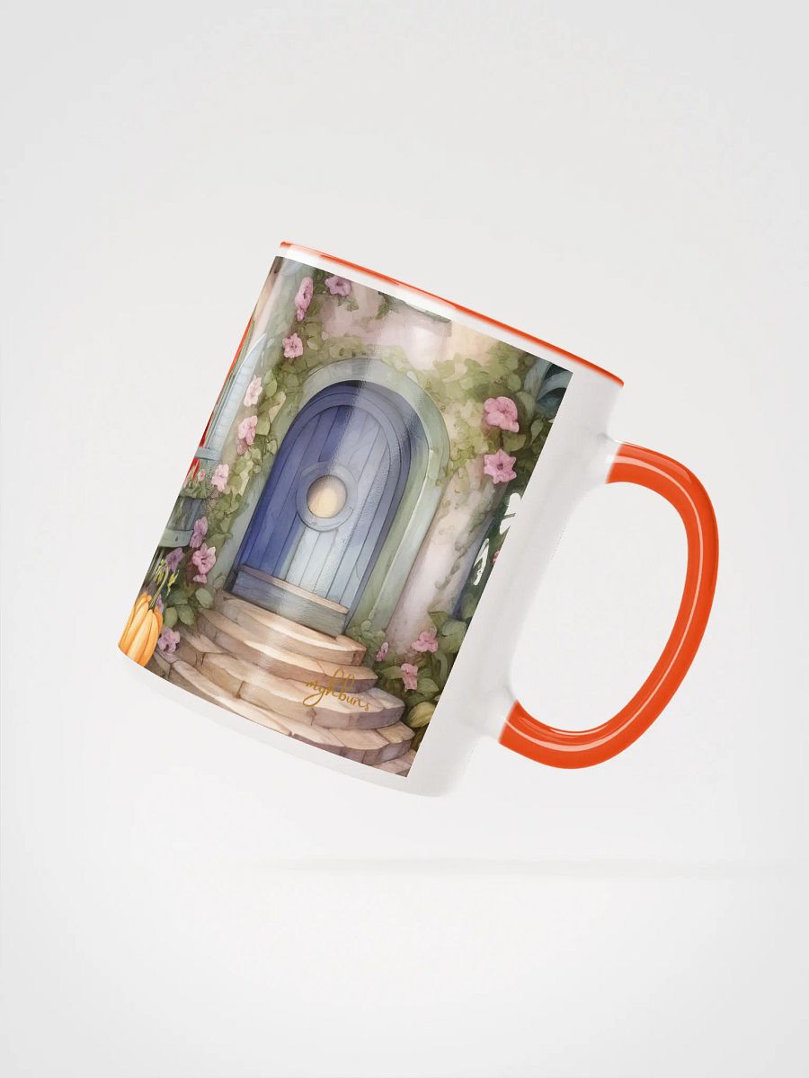 Four Seasons of Love: Autumn Serenade Mug | Fall Romance Ceramic Drinkware product image (2)