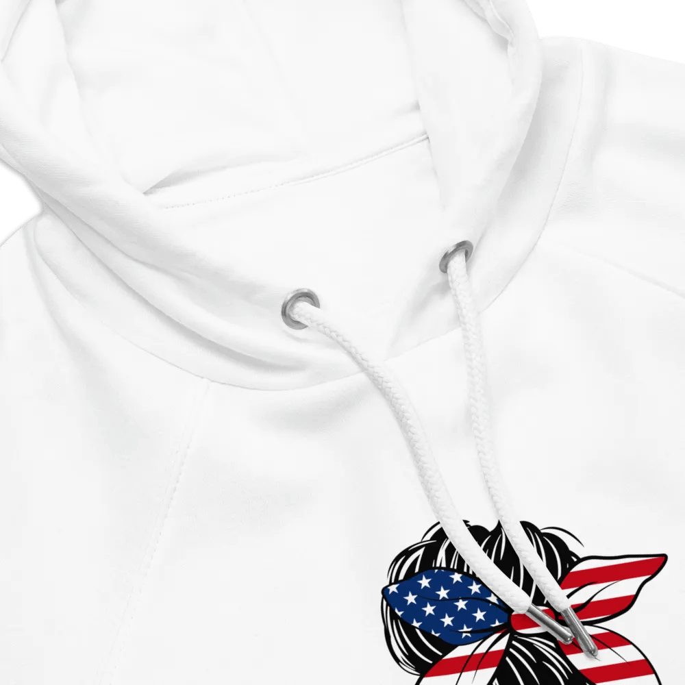 Trump Girl - Unisex Eco Raglan Hoodie product image (3)