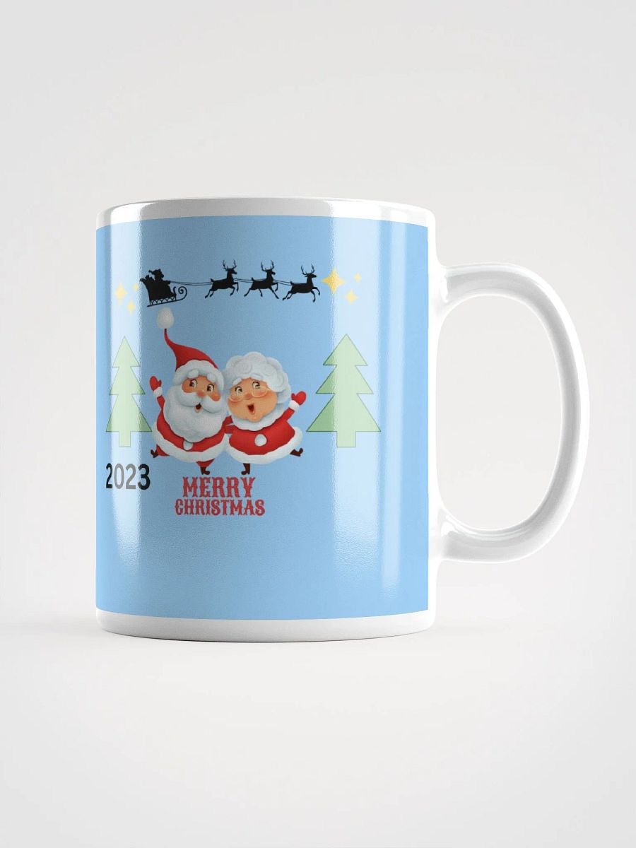 MERRY CHRISTMAS SANTA RIDES 2023 BABY BLUE product image (1)