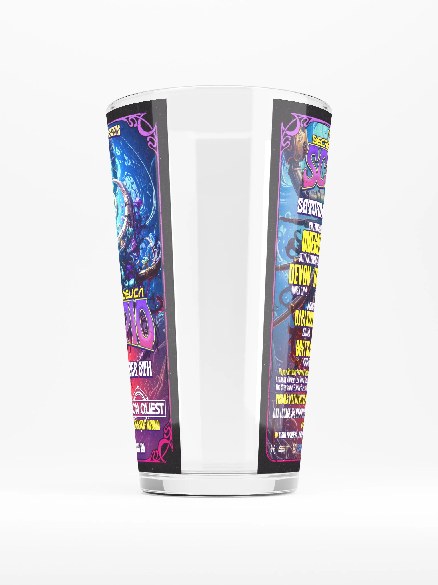 Scorpio 2025 Shaker Pint Glass product image (5)