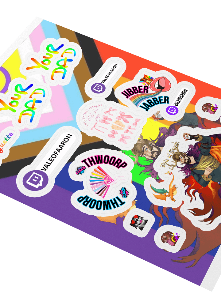 Random Collection Sticker Sheet! product image (2)