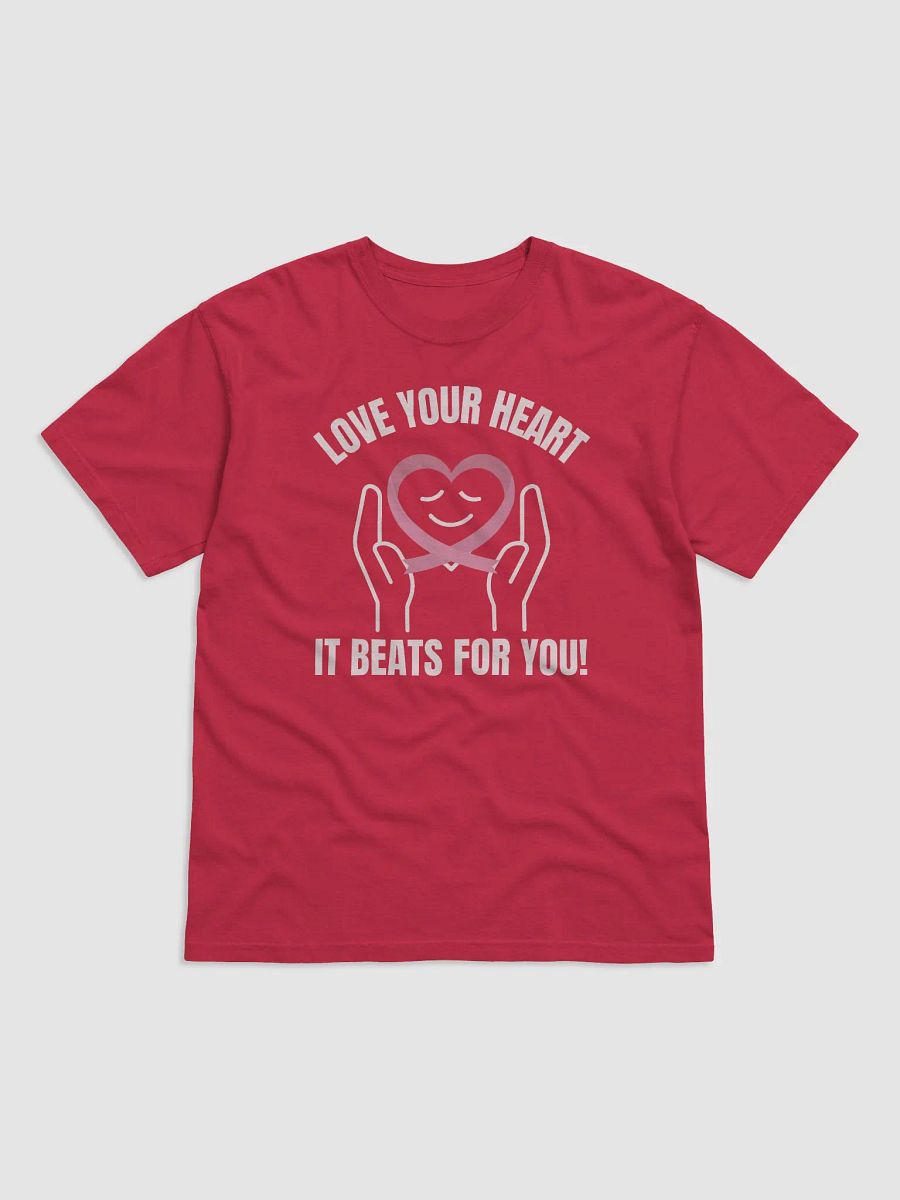 Love Your Heart T-Shirt | Heart Disease Awareness product image (3)