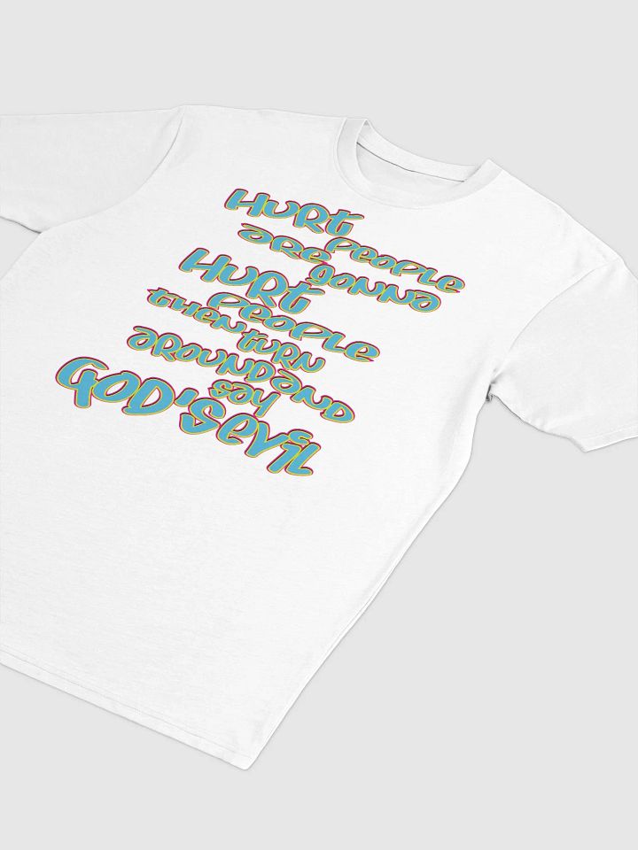 Hurt People - Blue Graffiti - Cotton Heritage Men's Premium Heavyweight Tee product image (1)
