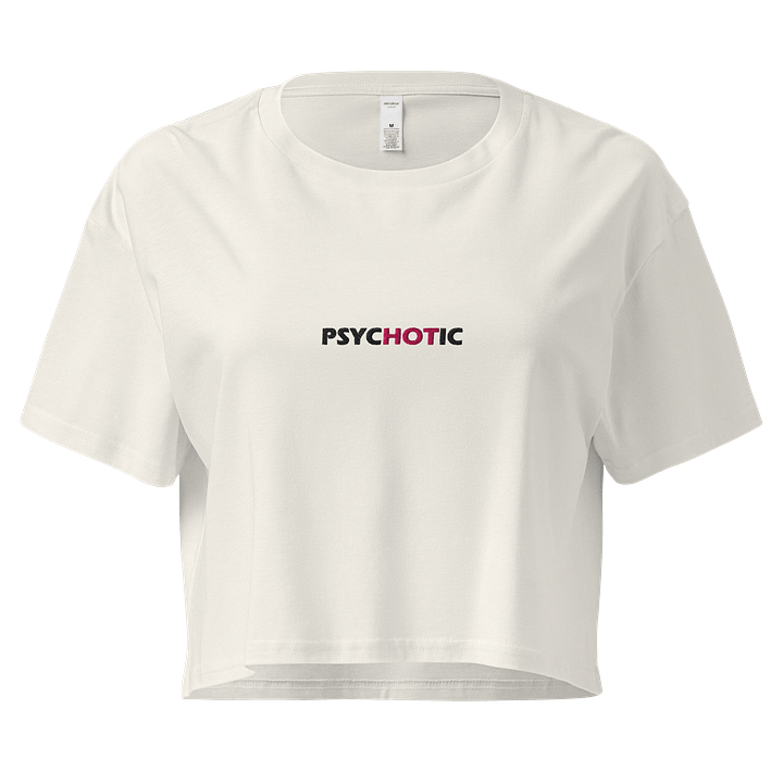 PsycHOTic (EMBROIDERED) Women's Crop Top 2 product image (1)