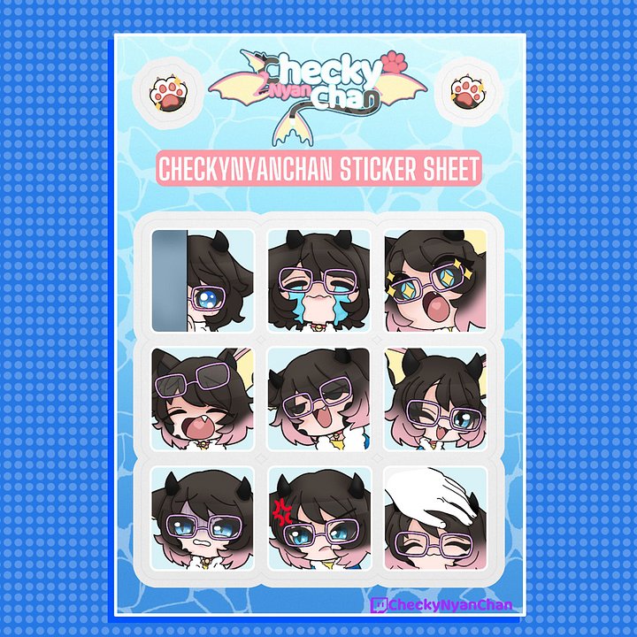 Emoting Sticker Sheet product image (1)