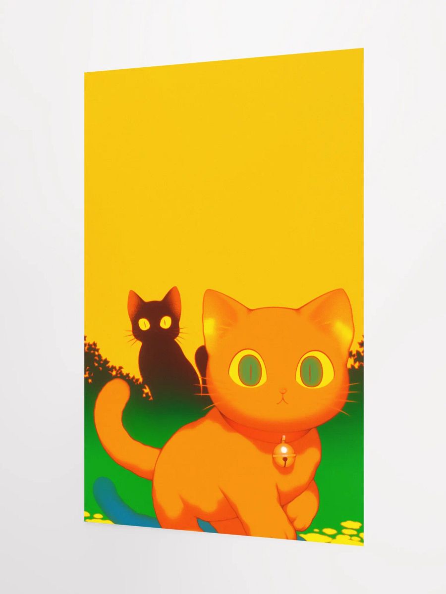 Mystical Feline Duo Poster product image (3)