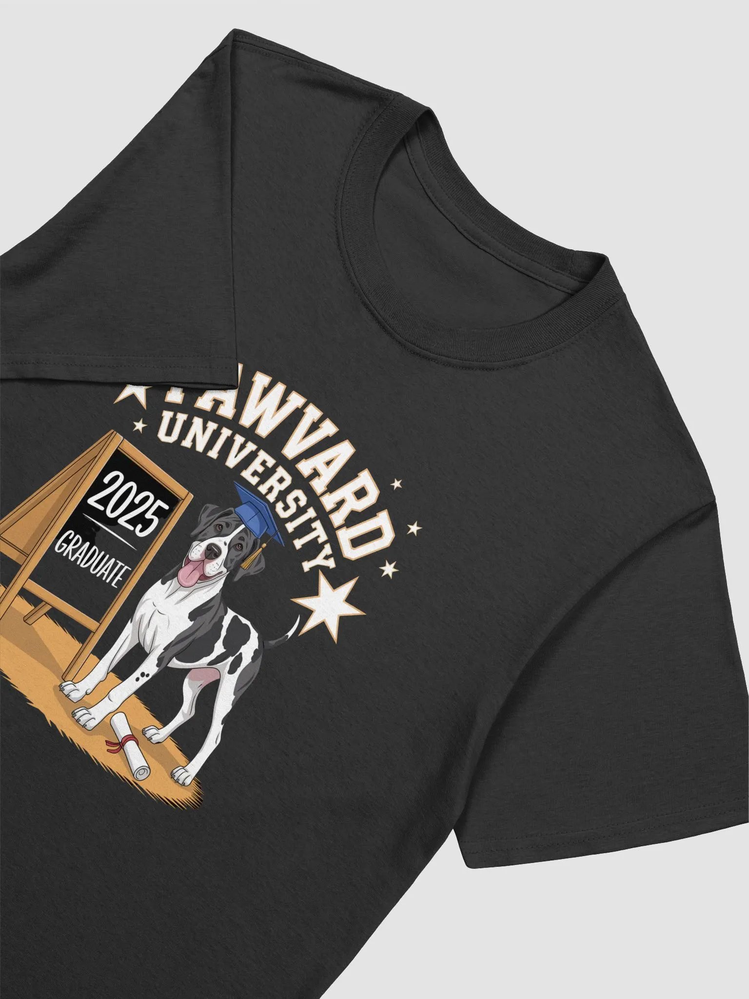 Pawfect Great Dane Graduate T-Shirt product image (3)