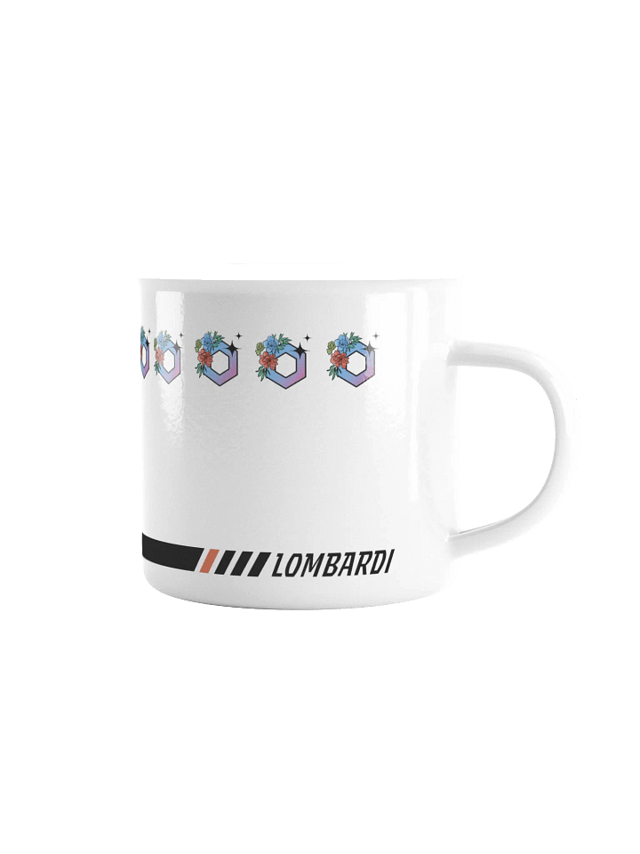 Floral Falco | Enamel Mug product image (2)