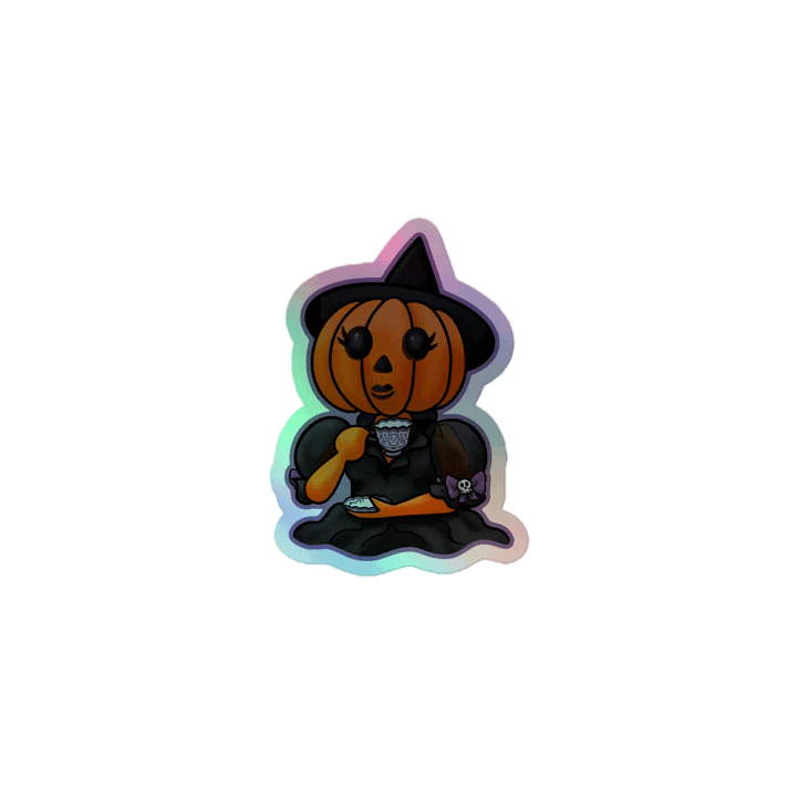 Holographic Pumpkin Witch product image (1)