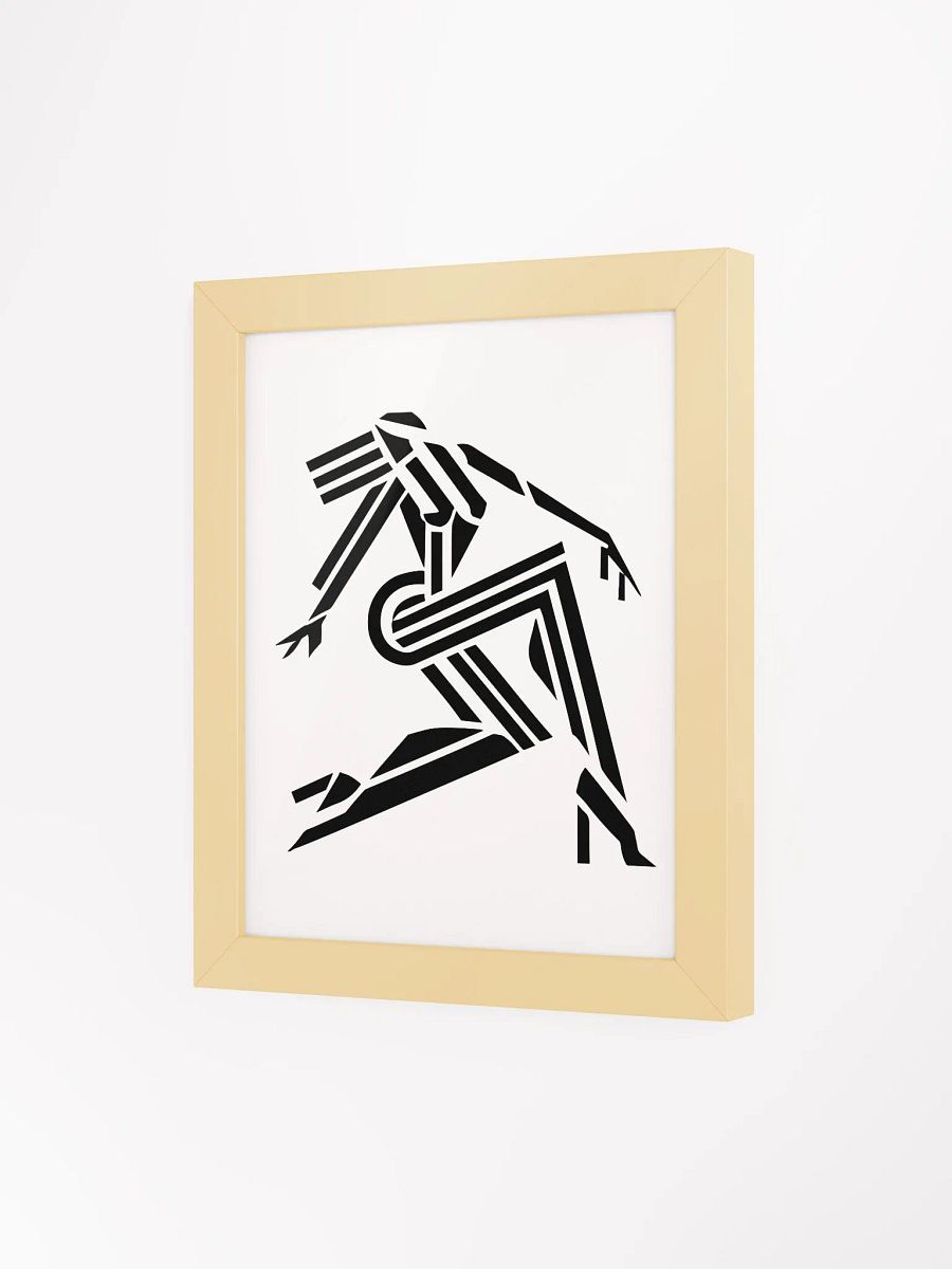 Cecilia – Heavenly Lily Picture series Gometric WomenFramed Art Print product image (54)
