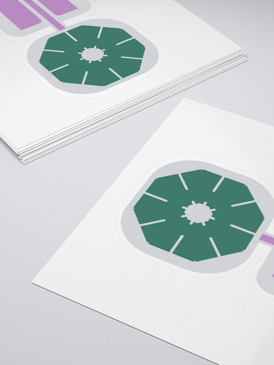 geometric flower sticker product image (4)