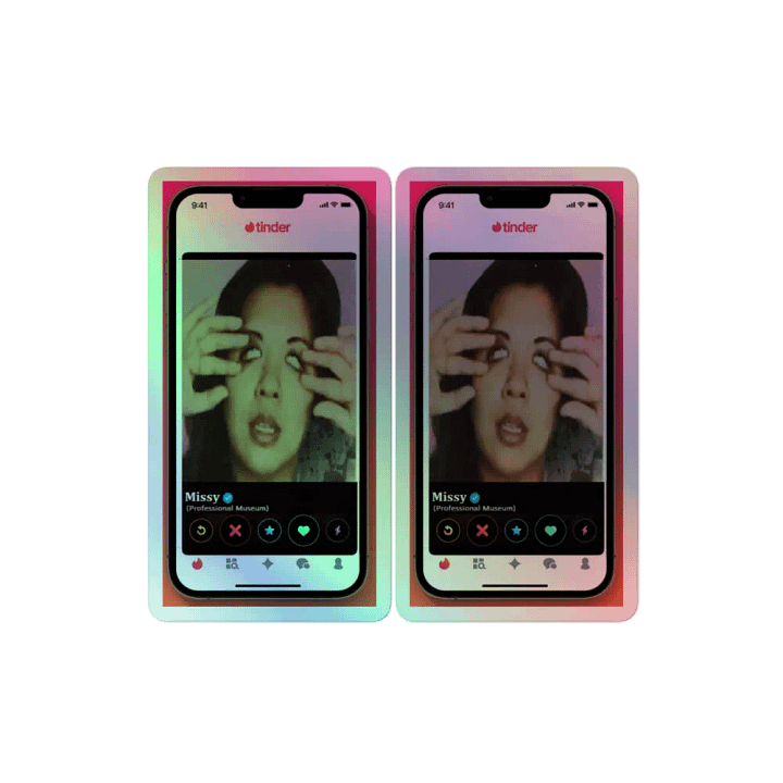IDontKnowWhatToCallThis profile holographic stickers product image (2)