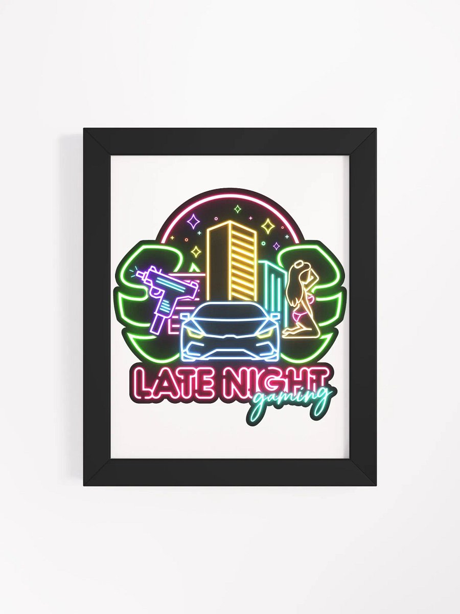 Late Night Gaming Poster product image (23)