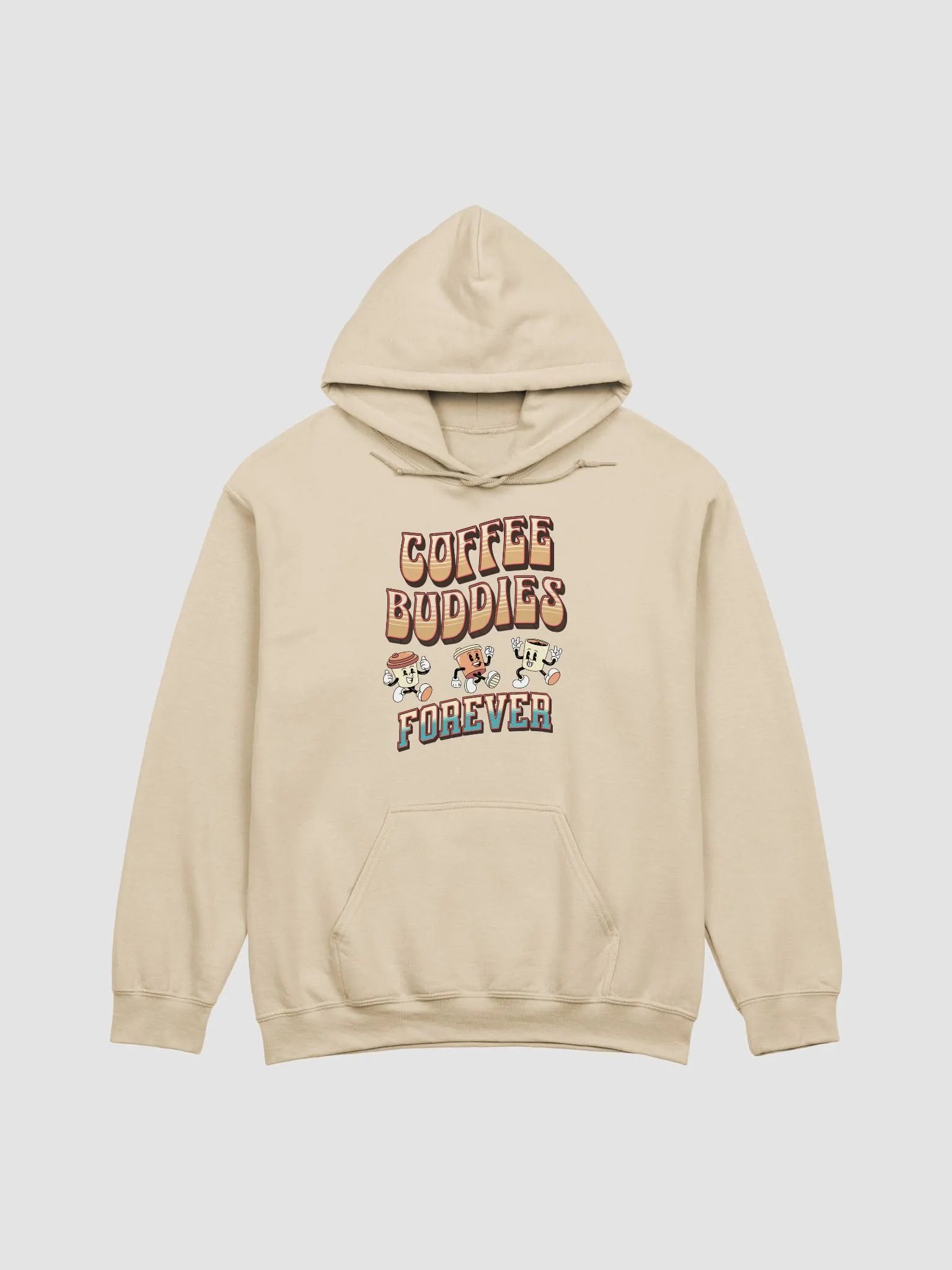 Coffee Buddies Forever Hoodie product image (19)