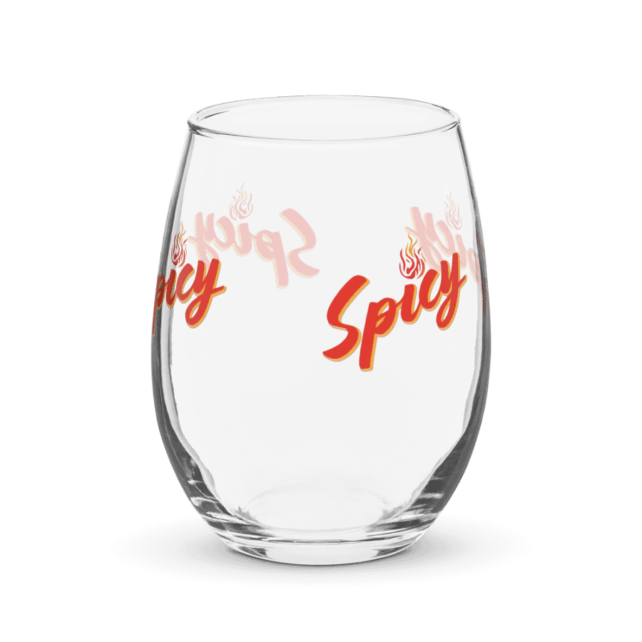 Spicy Dodgeball Club Stemless Wine Glass product image (4)