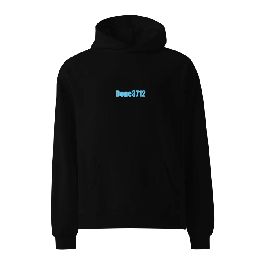 Doge3712 Hoodie mit schrift backprint product image (11)