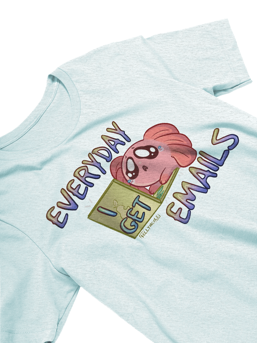 Everyday I Get Emails Spud Fitted T-Shirt product image (87)