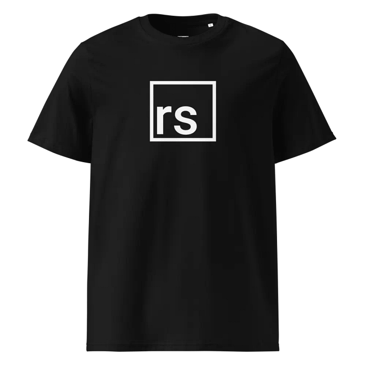 RS Logo Tee - None More Black product image (1)