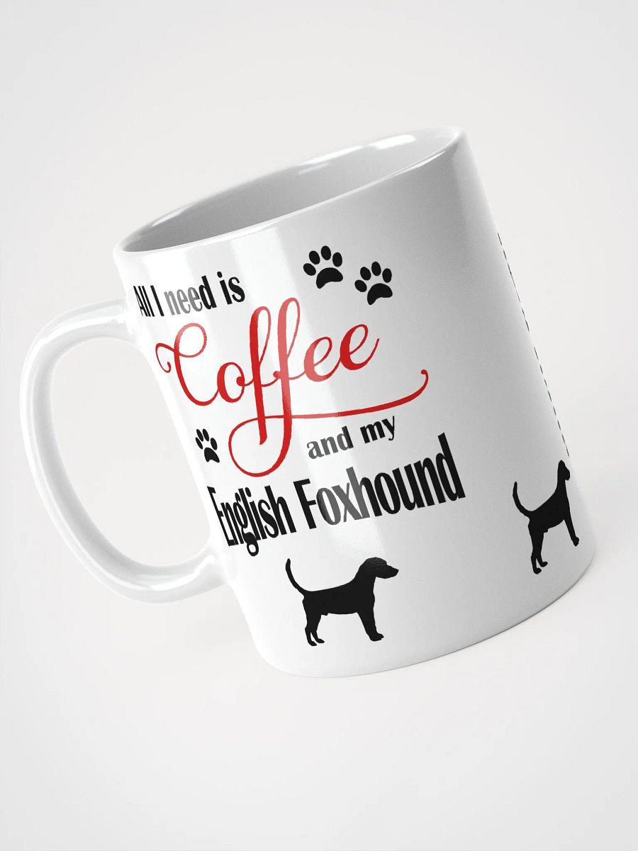 Coffee and my English Foxhound Mug product image (3)