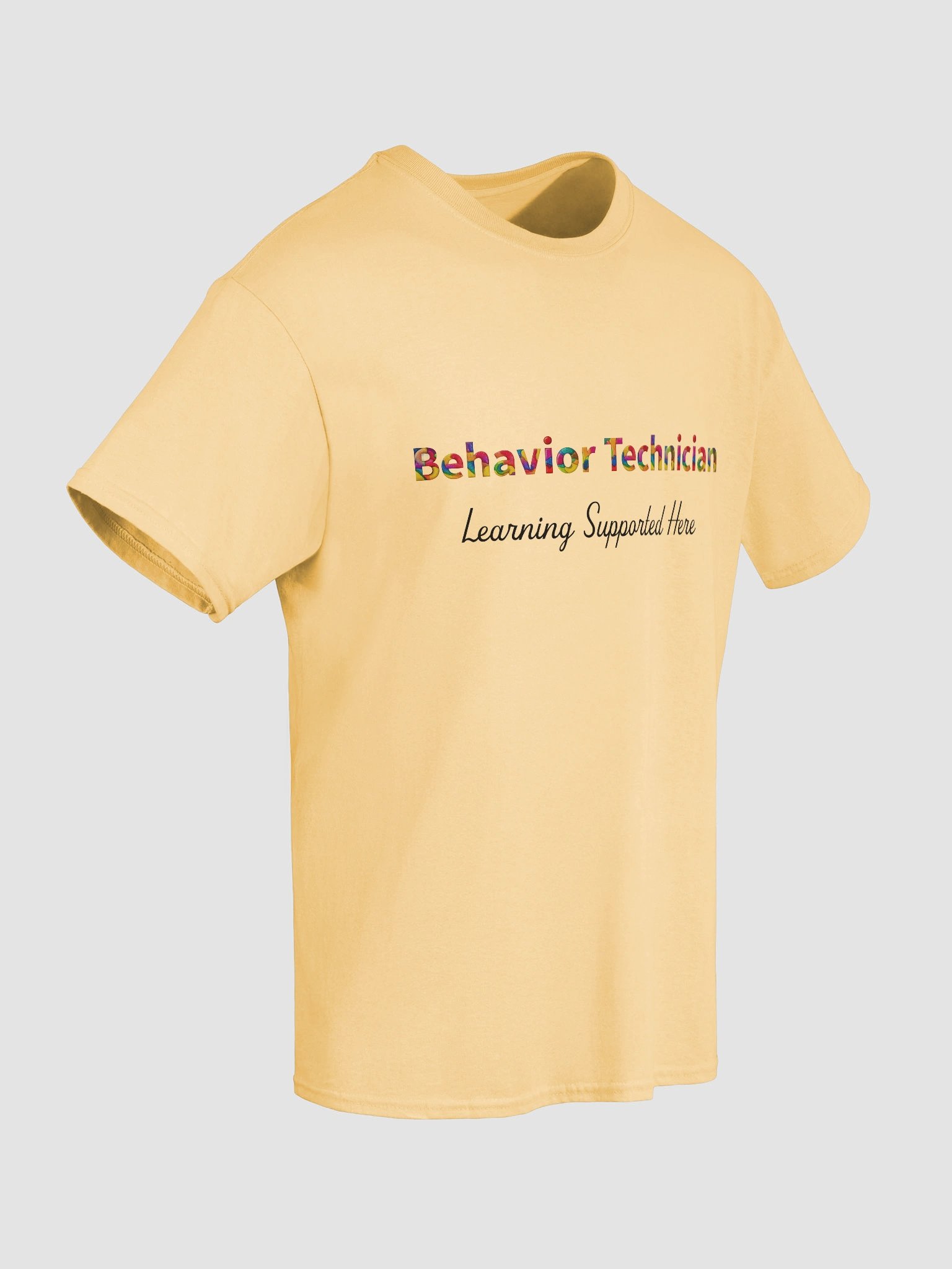 Behavior Technician. Learning Supported Here T-Shirt product image (8)