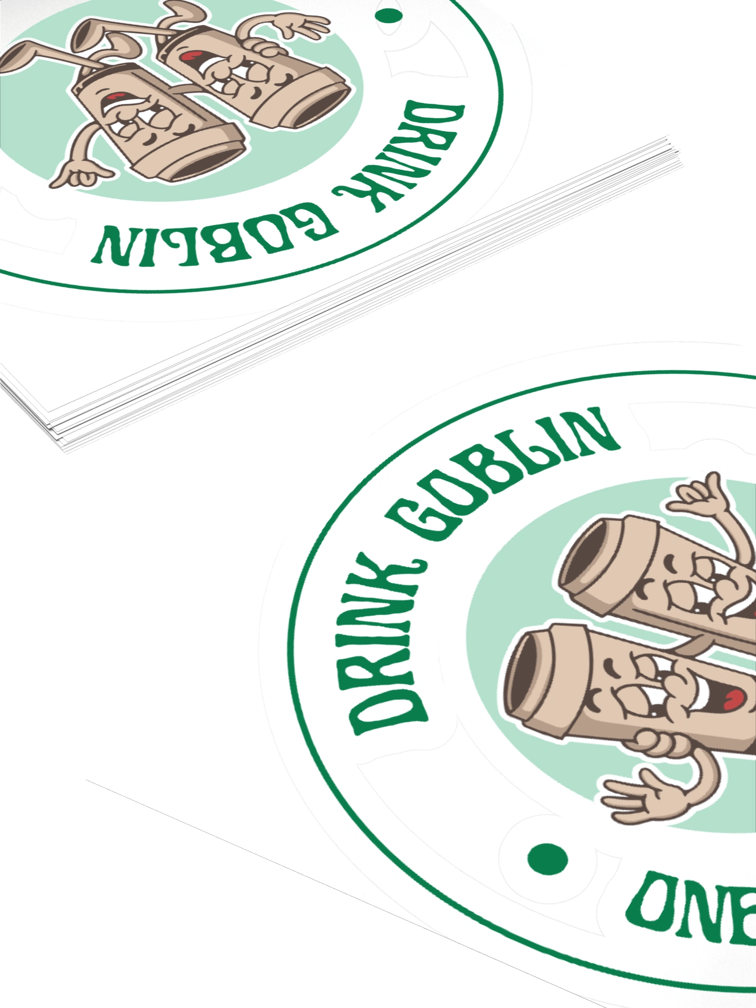 Drink Goblin Kiss Cut Sticker product image (10)