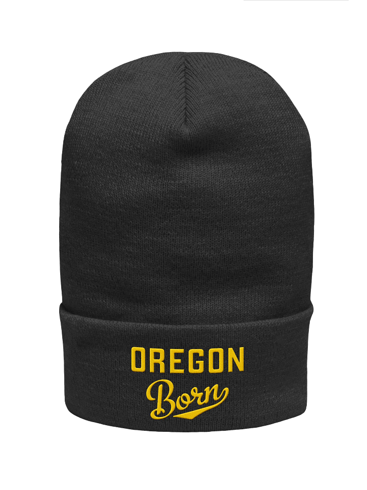 Oregon Born Cuffed Beanie product image (3)
