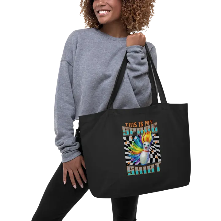 This Is My Spare Shirt Bowling Pin Tote Bag product image (2)