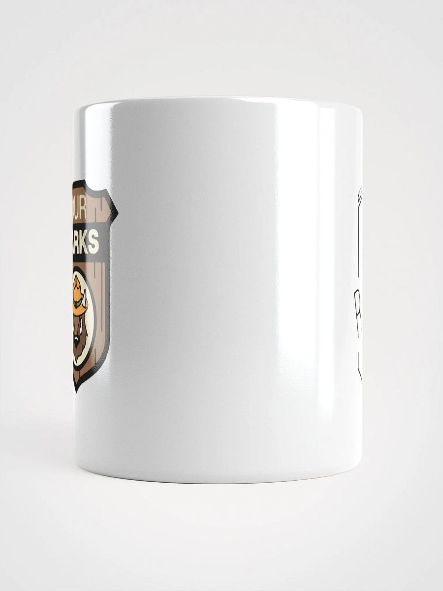 Rogue Rangers OUR PARKS Coffee Tea Mug 3 SIZES! Ceramic Glossy White Cafe Cup product image (13)