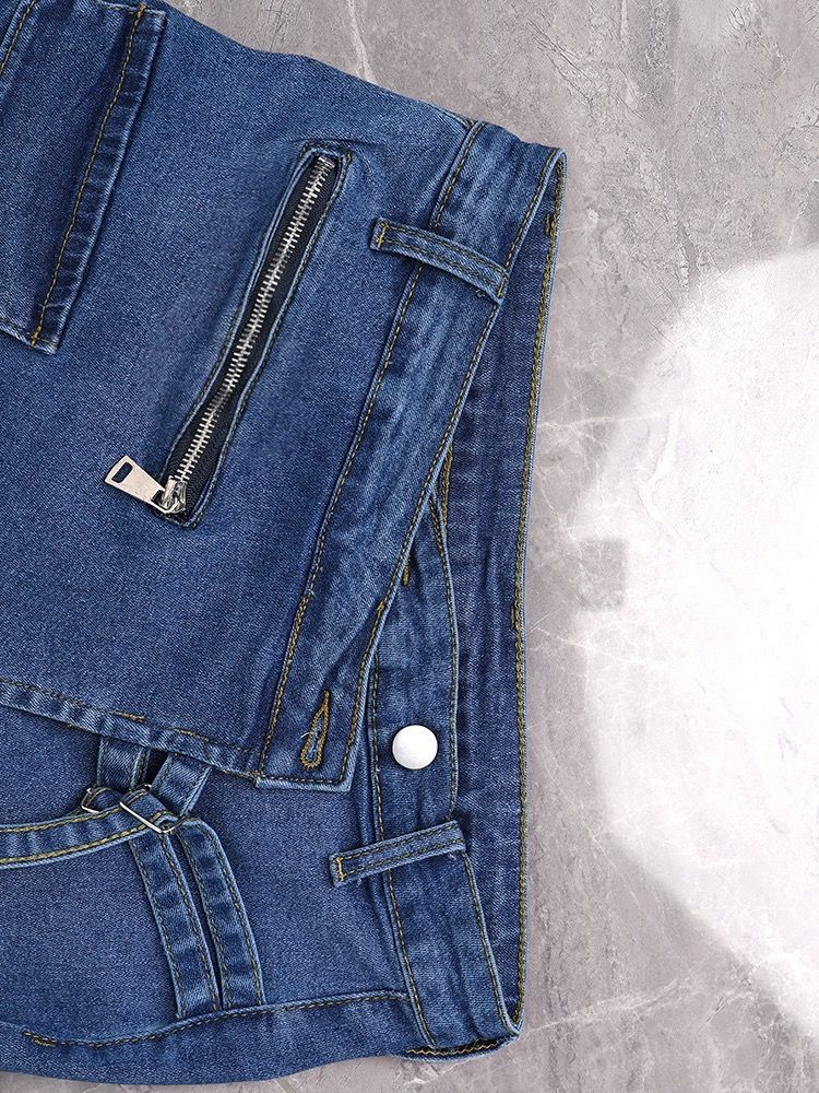 Denim skort product image (6)